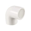 sourcing map 20mm Slip 90 Degree PVC Pipe Fitting Elbow