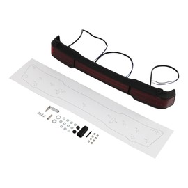 TCT-MOTORPARTS LED Tail Light Trunk King Wrap Around Fit For Harley Touring 1997-2008 Road King FLHR Street Electra Glide FLHT Ultra Classic FLHTCU