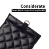 Face Shadow Double Eyeglasses Pouch Large Squeeze Top Microfiber Soft