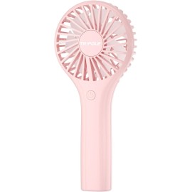 TriPole Portable Handheld Fan Mini Personal Fan 3 Speeds