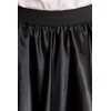 Kostümplanet® Petticoat Black with Elastic Band and Tulle Tutu Petti