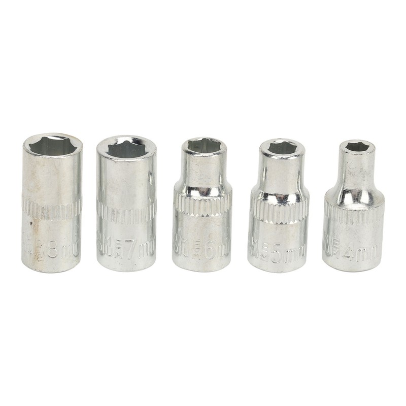 Ratchet Wrench Socket Set Quick Auto Repair Tool Kit CRV