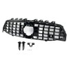 Black Front Bumper Grille Grill For Mercedes CLA Class W118