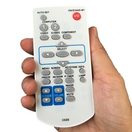 Replacement Projector Remote Control Compatible for Eiki Projector LC-XBL30, LC-XBM21W, LC-XBM26, LC-XBM26W, LC-XBM31, LC-XBM31W, LC-XS31