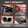 DIY-MotoShield Pro Premium Professional 2mil Precut Ceramic Window Tint Film
