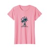 Office Under The Palms: Tropical Remote Work Logo T-Shirt, Women,