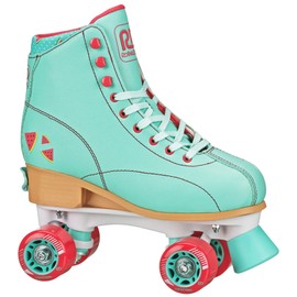 Roller Derby Candi Girl Lucy Adjustable Girls Roller Skates Indoor/Outdoor; Watermelon Small (12-2)