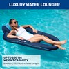 Aqua Luxury Water Lounge, X-Large, Inflatable Pool Float with Headrest,
