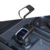 CheroCar Carbon Fiber Gear Shift Knob Cover Trim Decorative For