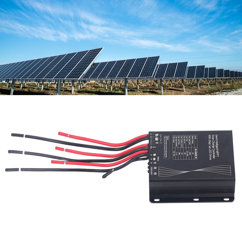 12V Smart MPPT Solar Controller with Step LED Driver Solar
