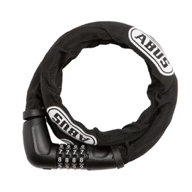 Abus 6615C Tracer Flex 6615C Bicycle Armored Cable Lock with Dial, Trusted German Brand, The Strongest in the 4,000 Yen Range, Security Level 5, 47.2 inches (120 cm), black