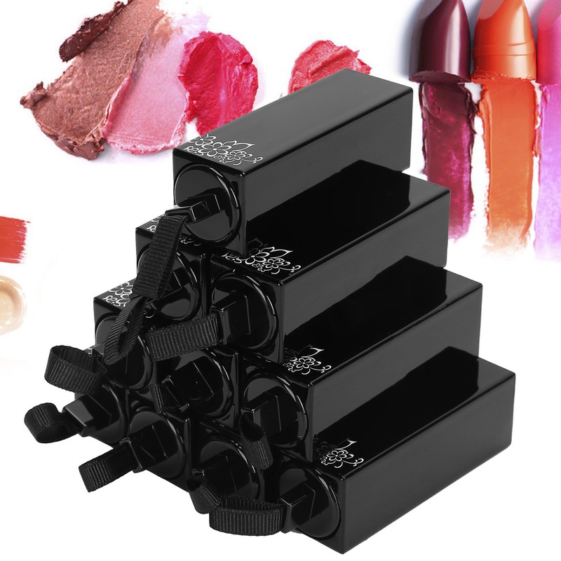 10pcs Empty Lipstick Tube Portable Elegant Lip Gloss Container DIY