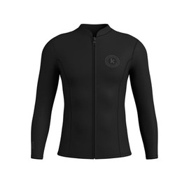 KMT Wetsuit Top Men, 2.5mm Wetsuits Jackets Long Sleeve Neoprene Tops for Surfing Diving Snorkeling Scuba Kayaking Swimming
