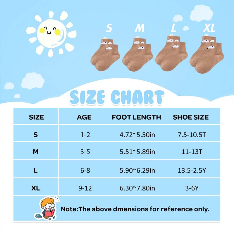 Gwenvenni Calcetines para niñas grandes y pequeños calcetines de algodón