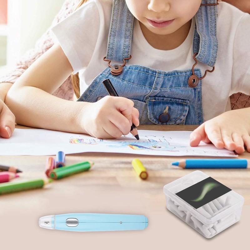 Handy Electric USB Charging Refillable Eraser with 16 Replacement Refills
