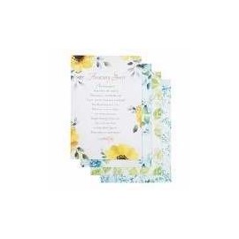 DaySpring - Sympathy - Hymns - Amazing Grace - 4 Design Asortment with Scripture - 12 Boxed Cards & Envelopes, KJV (77539)