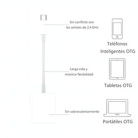 KADIGO Lector de Tarjetas de Memoria USB C a Micro SD TF, Lector de Tarjetas SD, Adaptador Micro SD A USB, Adaptador de Tarjeta SD USB Tipo C Compatib