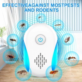 Unbranded 6 Packs of Upgraded Ultrasonic Repellent  Indoor Ultrasonic Repeller for Bugs