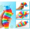 KFMX Juguete Gusano Babosa Antiestrés Sensorial Bebe Colores