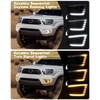 TBHOO - Luces antiniebla LED para Toyota Tacoma DRL ámbar