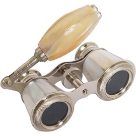 Prismáticos de ópera para teatro, mini binoculares compactos con asa ajustable para adultos, niños, mujeres en concierto musical de ópera