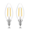Lamsky E14 European Screw Base LED Filament C35 Shape Bullet