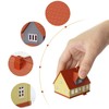 1pc N Scale 1:160 Model Village House Pre-built Building Diorama