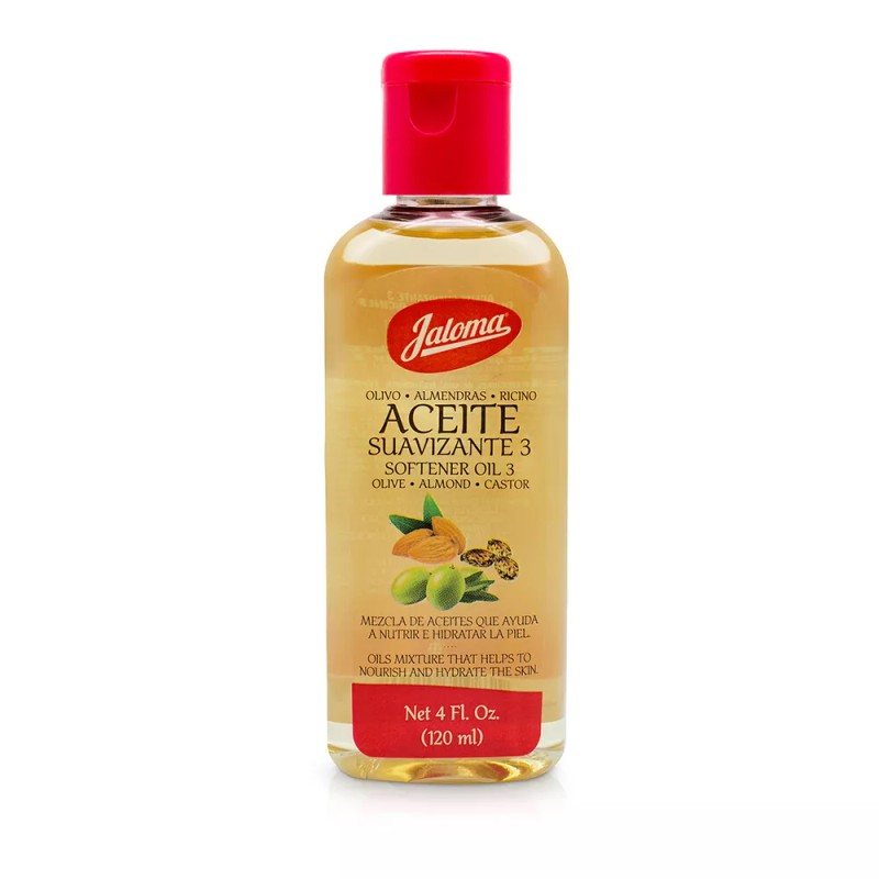 JALOMA SOFTENER OIL 3 OLIVE - ALMOND - CASTOR 4