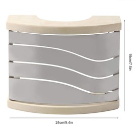 AUNMAS Sauna Light Lamp Shade Cover Steam Room Sauna Room Light Shade Lampshade Accessories(9.4x7.5in) (9.4x7.5in)