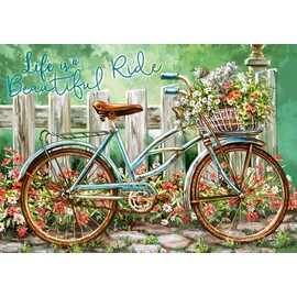 CASTORLAND 500 Piece Jigsaw Puzzle, Beautiful Ride, Bicycle, Art Puzzle, Adult Puzzles, Castorland B-52998