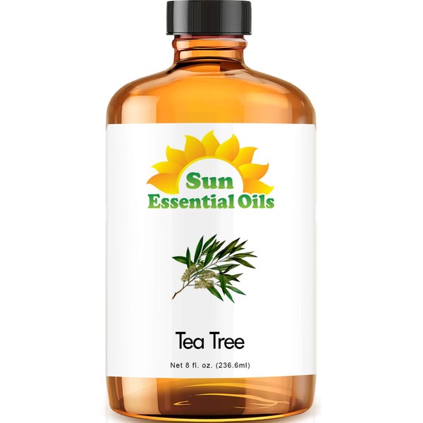 Sun Essential Oils 8oz - Tea Essential Oil - 8 Fluid Ounces