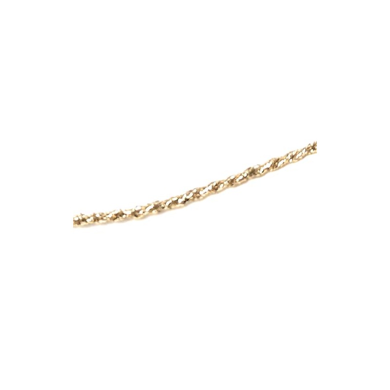 s.dekoda Cord 50 m x 2 mm Gold Lurex Twist