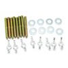 Pro Bamboo Kitchen Hanger Bolts 1/4-20 x 2 Double Head