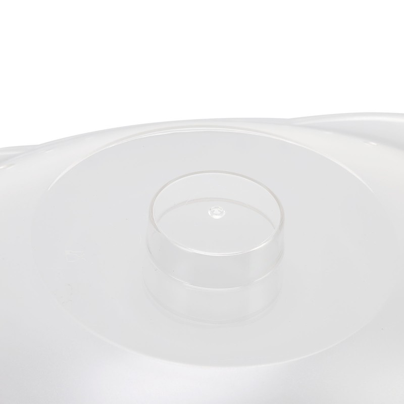 Transparent Steaming Pan Cover PCTG Heat Resistant Steaming Pan Cover