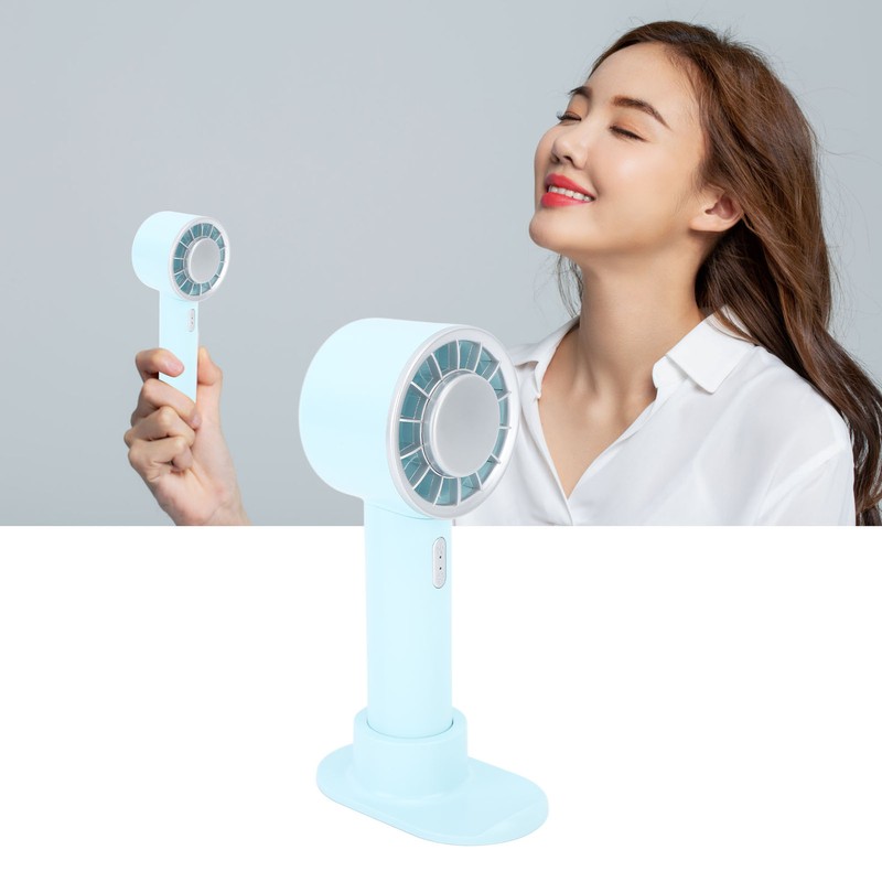Mini Handheld Fan USB Charging 2200mAh Battery Portable Handheld Fan