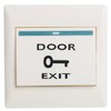 UHPPOTE Push to Exit Button Square Rocker Switch - Flush-Mounted