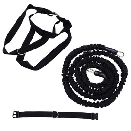 BESPORTBLE 1 Set Resistance Rope Resistance Training Bands Exercise Bands with Handles Weight Sled Harness Kits Vest Yoga Tank Top Yoga Exercise Band Fitness Auxiliary Belt Weaving Household