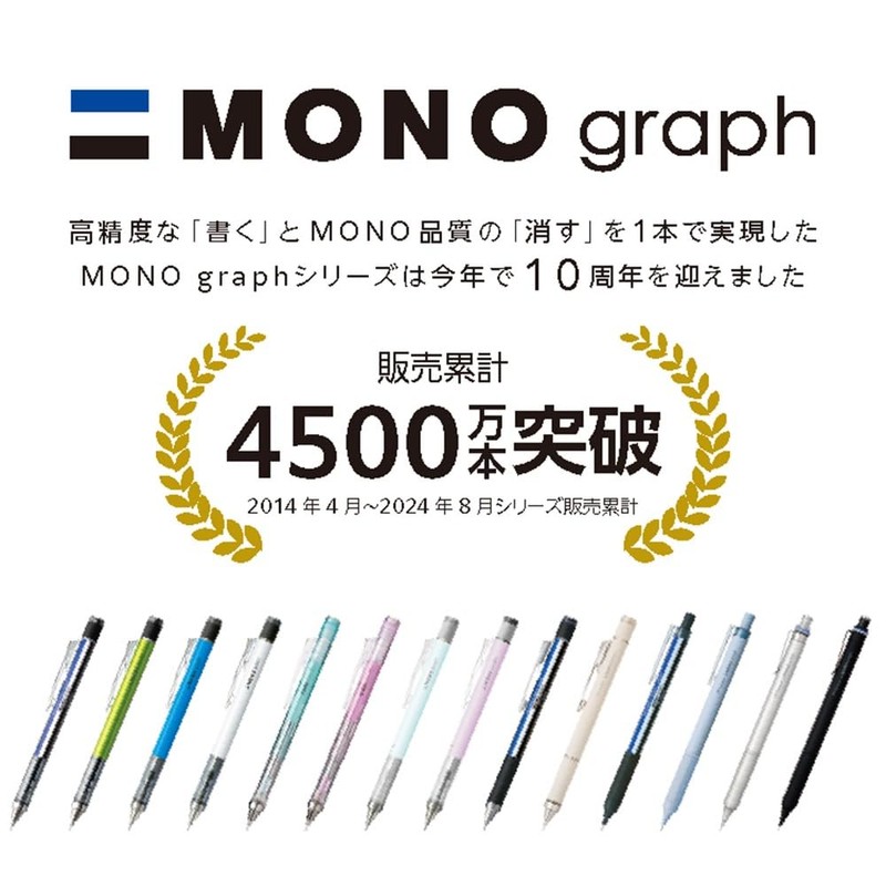Tombow DPB-141A Mechanical Pencil MONO Monograph 0.5mm Matte Navy