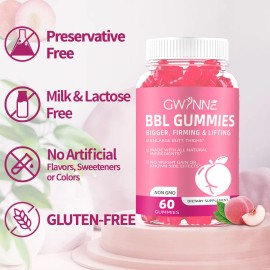 Gwynne Bbl Gummies Mejora Tu Busto Y Glteos 60 Cpsulas Sabor Fudge mujer                                                                              