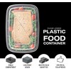 Hyper Mart [10 Pack 1 Compartment BPA Free Reusable Meal