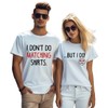 NEWKA Valentines Day Couples Tshirt Love Hearts Letter Print Valentines