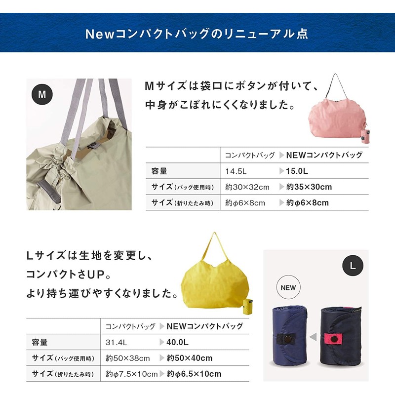 Shupatto Compact Bag, S, SUMI