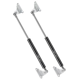 HUOPO 20 inch 80lb/356N Gas Shock Strut Spring Lift Support for RV Bed Door Heavy Lid Basement Door Floor Hatch, Set of 2 with with Mounting Bracket