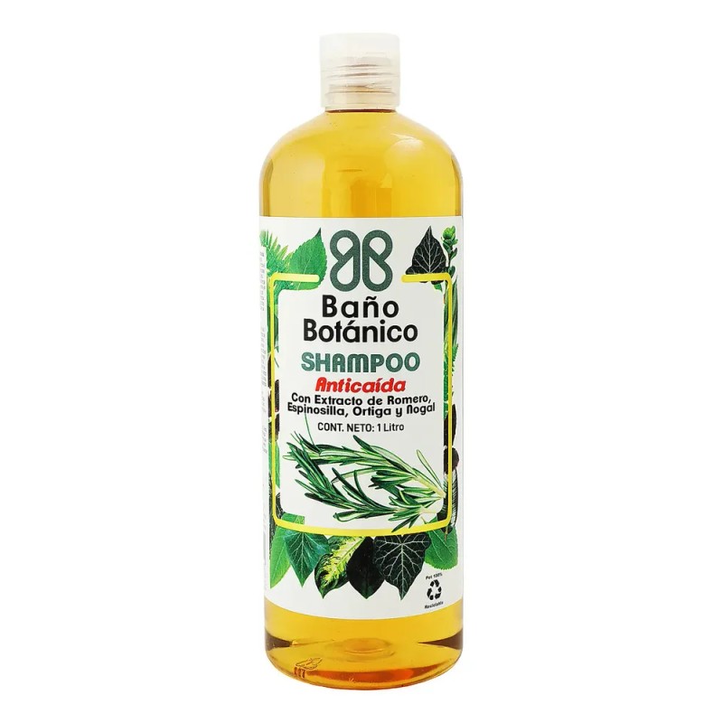Shampoo Baño Botanico Extracto De Romero (anticaida) 1 Lt