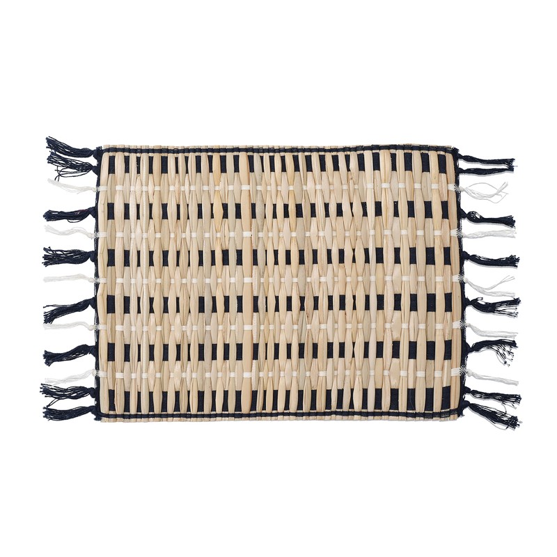 Creative Tops Set of 4 Napier Grasscloth Placemats, CTPMNAPPK4, Assorted,