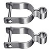 Insaga 304 Stainless Steel Gate Hinges 2Pcs for 1-7/8" Chain
