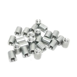 2492885270611 ALUMINUM Threaded Barrel / Standoffs- Various Sizes- Qty 20 - 8-32 x 1/4" x 5/16", Aluminum