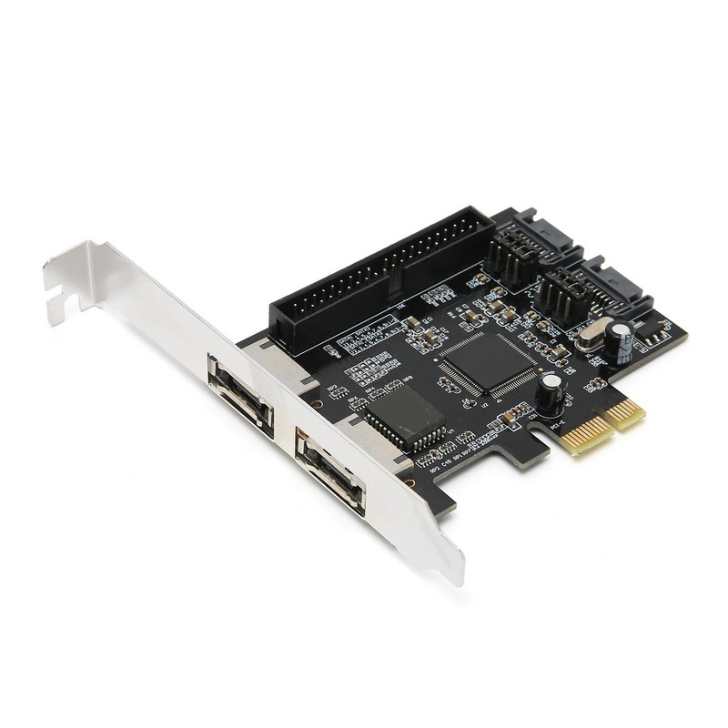 Adapter Card PCIe to SATA ESATA IDE PCB Network Converter