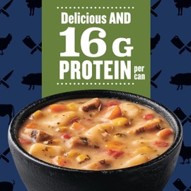 Progresso Pitmaster Smokehouse Style, Grilled Chicken and Potato with Roasted Vegetables, Gluten Free, Canned Soup, 19 oz