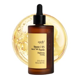 Epielle Complex Vitamin C 10% + Peptides Serum 3 fl.oz, Smoothing and Firming Formula for Dark Spots & Uneven Texture, Anti-Aging Serum for Face, Korean Skin Care for Glass Skin
